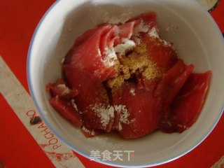 腐竹牛肉滑片的做法步骤：3