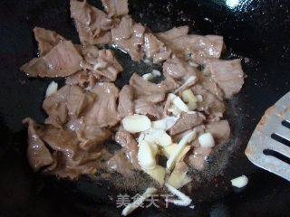 腐竹牛肉滑片的做法步骤：3