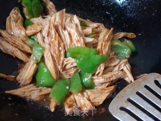 腐竹牛肉滑片的做法步骤：3