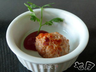 我是一粒温柔的丸子——豆心丸子的做法步骤：5