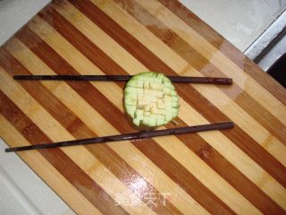 菊花茄子的做法步骤：2