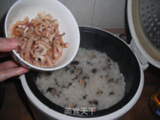 什锦鱿鱼香饭的做法步骤：10