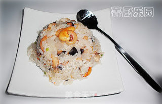 什锦鱿鱼香饭的做法步骤：10