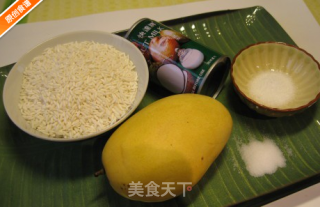 泰国芒果糯米饭的做法步骤：2