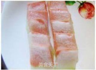 冬瓜火腿夹的做法步骤：4