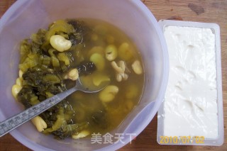 豆腐酸菜豆瓣酥的做法步骤：5