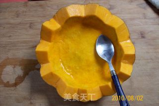 南瓜年糕八宝莲的做法步骤：7