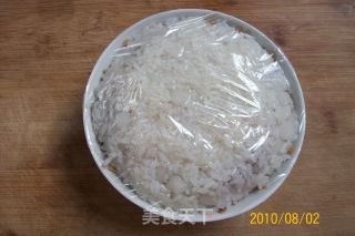 南瓜年糕八宝莲的做法步骤：7