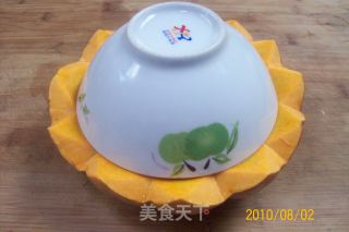 南瓜年糕八宝莲的做法步骤：7