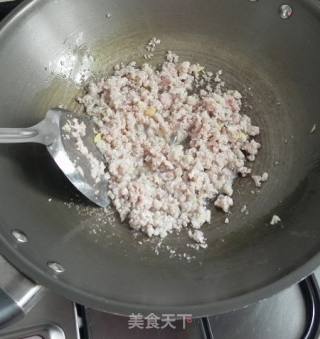 酸豆角炒肉末的做法步骤：2