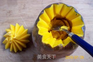 富贵八宝南瓜盅的做法步骤：6