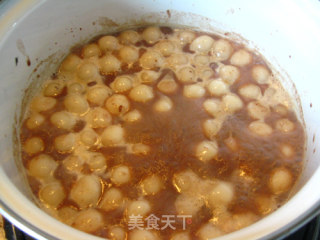 红豆沙小圆子的做法步骤：4