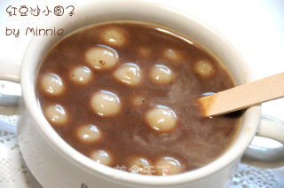 红豆沙小圆子的做法步骤：4