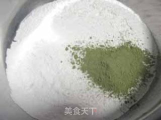 抹茶麻薯面包的做法步骤：5