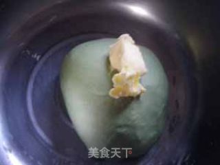 抹茶麻薯面包的做法步骤：5