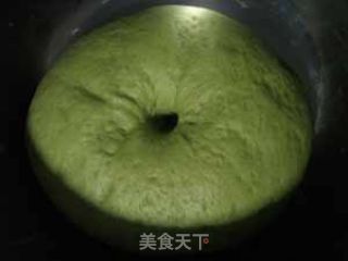 抹茶麻薯面包的做法步骤：5