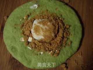 抹茶麻薯面包的做法步骤：5