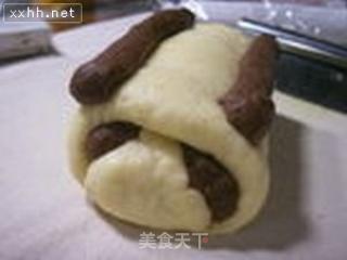 囧囧的熊猫面包的做法步骤：2