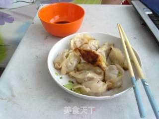 上海锅贴（家庭简易版）的做法步骤：2