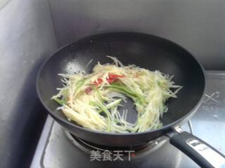 酸辣土豆丝的做法步骤：3