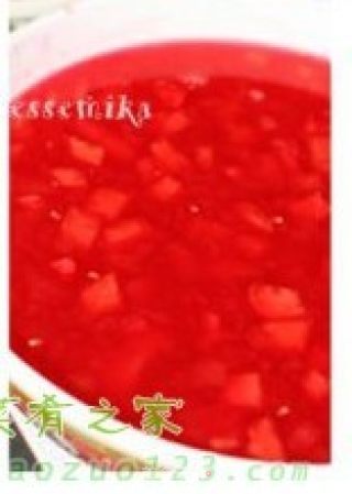水晶西瓜酪的做法步骤：2