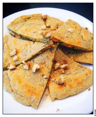 苦荞胡萝卜摊饼的做法步骤：2