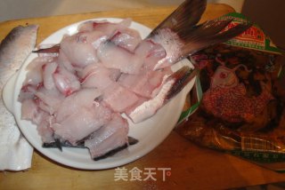 我制作的酸菜鱼的做法步骤：2