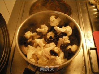 木耳花菜的做法步骤：2