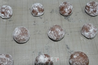 巧克力雪花饼的做法步骤：2