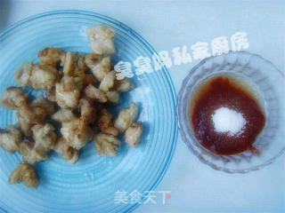 香菠咕噜肉的做法步骤：2