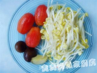 银牙丸子汤的做法步骤：3