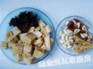四喜烤麸的做法步骤：2