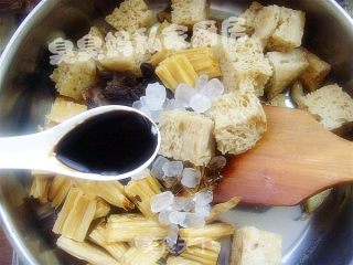 四喜烤麸的做法步骤：2