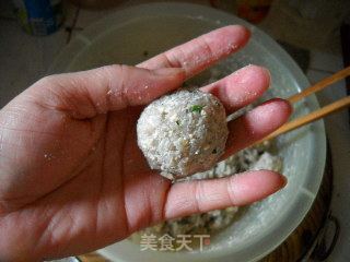 黑豆渣糯米丸&黑豆浆黑芝麻糊的做法步骤：2