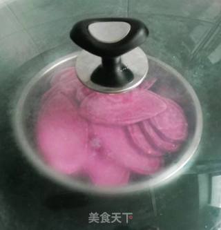 驴打滚 <紫薯馅>的做法步骤：2