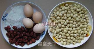 冰糖红枣莲子的做法步骤：2