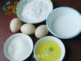 颠覆传统的—花生油戚风蛋糕的做法步骤：2