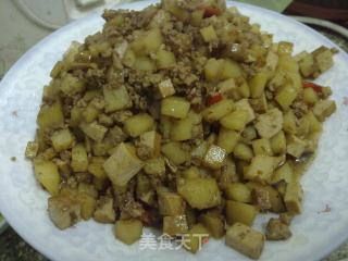 下饭菜炒杂酱的做法步骤：2
