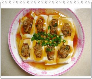 东江酿豆腐的做法步骤：2