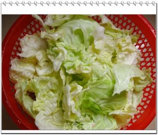 醋溜包心菜的做法步骤：2