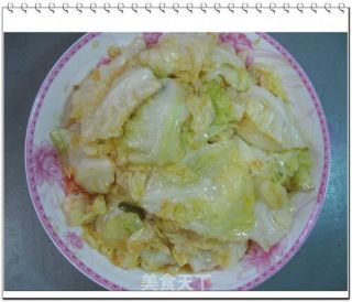 醋溜包心菜的做法步骤：2
