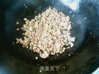 肉沫茄子的做法步骤：2