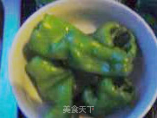 辣椒塞肉的做法步骤：2