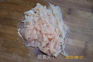 葱油粉丝炒鸡柳的做法步骤：7