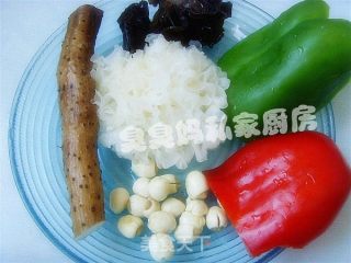 玉庭双耳的做法步骤：3