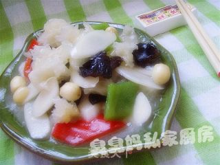玉庭双耳的做法步骤：3