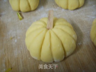 南瓜蜜枣包的做法步骤：4