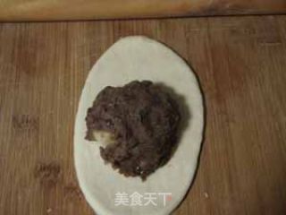红豆沙面包的做法步骤：6