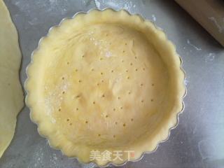 清甜双果派的做法步骤：2