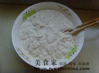 苋菜粑粑的做法步骤：2